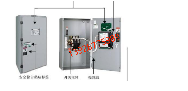 ASCO双电源切换装置，D07ATSC30100H5XO/AC380V， 艾默生ASCO Series300  E00300030400H100