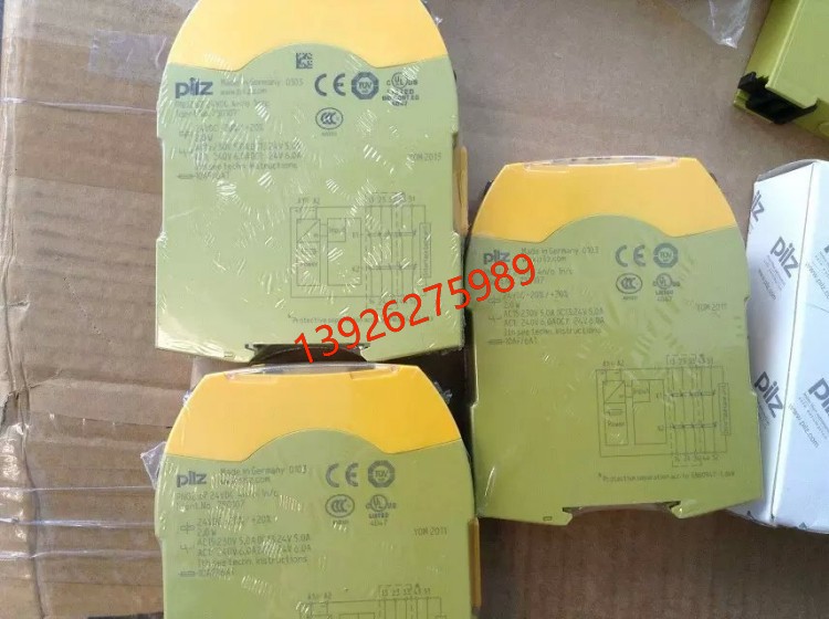 750106 PNOZ s6 24VDC德国皮尔兹PILZ继电器
