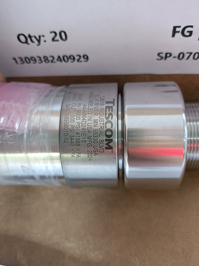 BB-3系列减压阀现货 美国TESCOM阀门